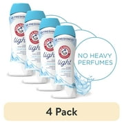 (4 pack) ARM \u0026 HAMMER Light In-Wash Scent Booster, Laundry Scent Booster Crisp Clean scent, 24 Oz